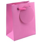 Geschenktragetasche klein 14 x 11 x 6 cm rosa