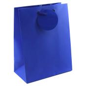 Geschenktragetasche mittel 18 x 23 x 10 cm dunkelblau