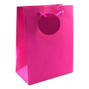 Geschenktragetasche mittel 18 x 23 x 10 cm pink