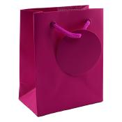 Geschenktragetasche klein 14 x 11 x 6 cm pink