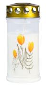 Gedenk-Kerze Tulpe für 4 Tage