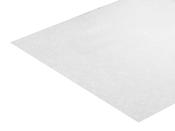 Weißes Blatt Papier, flach und unbedruckt. Keine sichtbaren Merkmale oder Text.