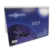 Tischkalender Mondplaner 2025 29 x 21 cm weiß