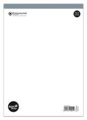 Weißes Blatt Papier mit einem grauen oberen Rand. Logos und Informationen zu Klimaneutralität und Genehmigung sind vorhanden.