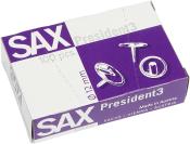 Kartonverpackung mit dem Aufdruck SAX President3. Enthält 10 Stück von Büroklammern.