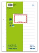 URSUS GREEN Ringbucheinlagen A4 mit Rahmen 100 Blatt liniert