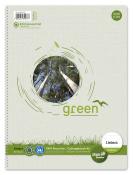 URSUS GREEN Collegeblock A4 Recycling 80 Blatt 9 mm liniert