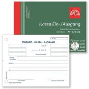 OMEGA Kassaein-/Ausgangsbuch, A6 quer, 100 Blatt 