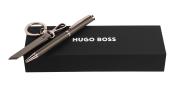 HUGO BOSS Kugelschreiber / Schlüsselanhänger Sophisticated taupe