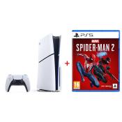 SONY PlayStation®5 (Modellgruppe - Slim) Bundle mit Spider-Man 2