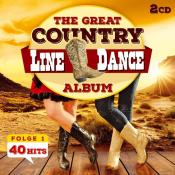 The Nashville Line Dance Band: The Great Country Line Dance Album 40 Hits, 2 Audio-CD - cd