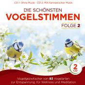 Naturklang: Die schönsten Vogelstimmen. Tl.2, 2 Audio-CD - CD