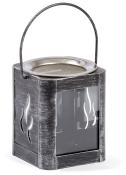 Weihrauchbrenner Lucerna 11 x 11 x 12 cm aus Metall schwarz