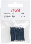 STAFIL Färbewachs 3 Stück grün