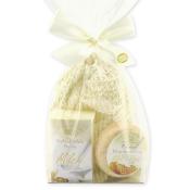 Geschenk-Set Pflege-Set Milch & Honig 3-teilig in Cellophan