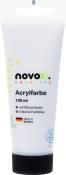 Tube mit Acrylfarbe, 100 ml. Auf Wasserbasis, brillante Farbtöne.
