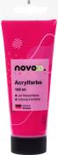 Rosa Acrylfarbe in einer 100 ml Tube. Wasserbasiert mit brillanten Farbtönen.