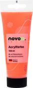 Rosa Acrylfarbe in einer 100 ml Tube. Wasserbasiert, brillante Farbtöne. Made in Germany.