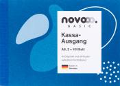 NOVOOO Basic Kassa-Ausgang A6 quer 2 x 40 Blatt