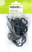 Verpackung mit Pflanzclips. Enthält 10 Stück, 6 große und 4 kleine Clips.