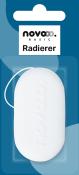 NOVOOO Basic Radiergummi oval weiß