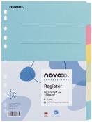 NOVOOO Professional Register A4 6-teilig Pastell