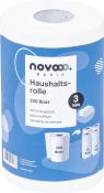 NOVOOO Basic Küchenrolle 3-ragig 200 Blatt