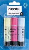 NOVOOO Basic Klebestift-Set 3 x 9g