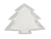 NOVOOO Seasons Keramikteller Tannenbaum Ø 22 cm weiß