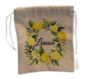 NOVOOO Seasons Summer Zuziehbeutel Lemon 25 x 21 cm