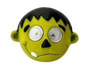 NOVOOO Seasons Monsterkopf mit LED-Augen 14 cm grün