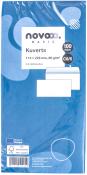 NOVOOO Basic Kuverts C6/5 114 x 229 cm mit Haftstreifen 100 Stück
