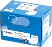 NOVOOO Basic Kuverts C6 114 x 162 mm mit Haftstreifen 200 Stück