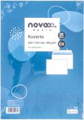 NOVOOO Basic Kuverts C4 229 x 324 mm mit Haftstreifen 25 Stück