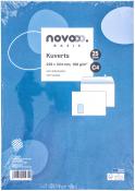 NOVOOO Basic Kuverts C4 25 Stück weiß