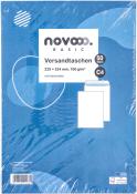 NOVOOO Basic Versandtaschen C4 mit Haftstreifen 50 Stück weiß