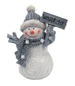 NOVOOO Seasons LED Schneemann Winterzeit 18,5 cm
