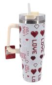 NOVOOO Seasons Love Trinkbecher Herzen aus Metall