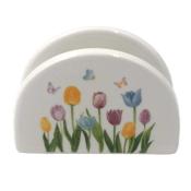 NOVOOO Seasons Serviettenhalter Tulpen weiß