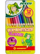 JOLLY Buntstifte Supersticks Classic kinderfest 12er mehrfarbig