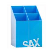 SAX Design Stifteköcher Quadra hellblau