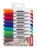  KORES Whiteboardmarker K-Marker XW1 10 Stück mehrere Farben