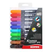 KORES Permanentmarker K-Marker XP2 10 Stück mehrere Farben