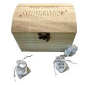 Adventkalender Herzenswünsche inklusive 24 Organza-Säckchen mit Botschaft
