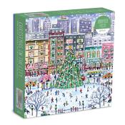 Galison: Michael Storrings Christmas in the City 1000 Piece Puzzle - Brettspiel