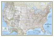 National Geographic Map USA Classic, Planokarte