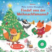 Sam Taplin: Mein Lichter-Klangbuch: Findet uns der Weihnachtsmann? - gebunden