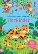 Mein Immer-wieder-Stickerbuch: Tierkinder - Taschenbuch