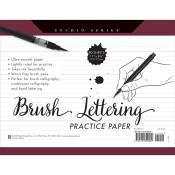 Brush Lettering Practice Paper A4 80 Seiten weiß