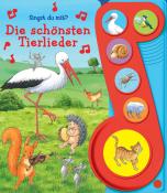 Die schönsten Tierlieder - Liederbuch mit Sound - Pappbilderbuch mit 6 Melodien - gebunden